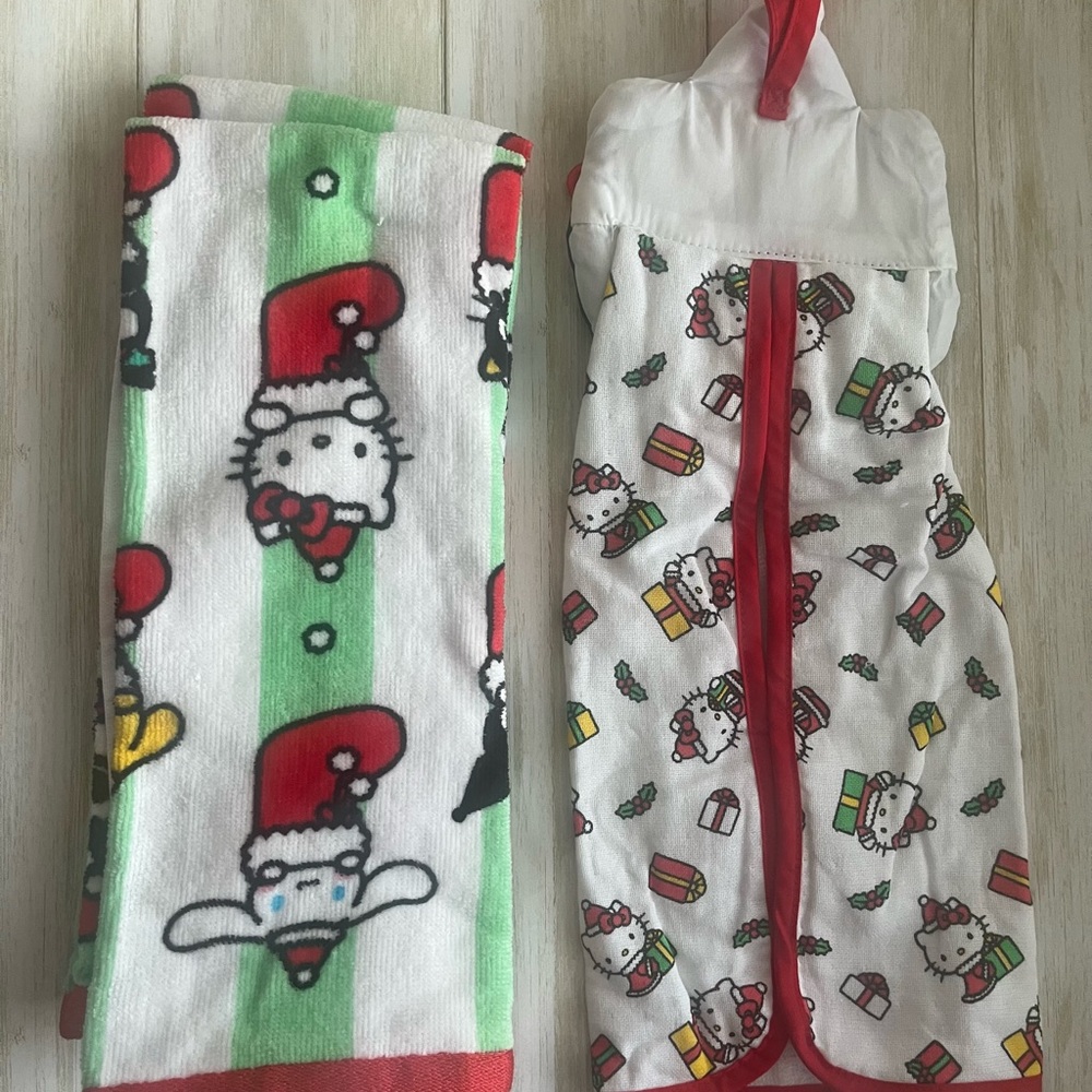 Hello Kitty Hand Towels Set - Picture 3 of 3